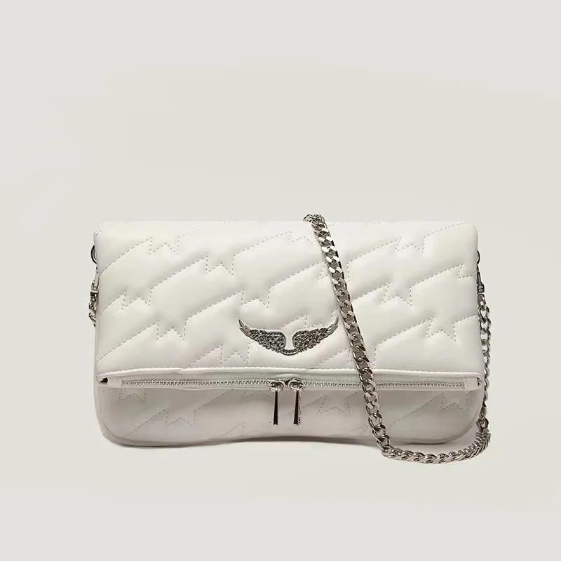 Zadig & Voltaire Rocky Bag in White Leather