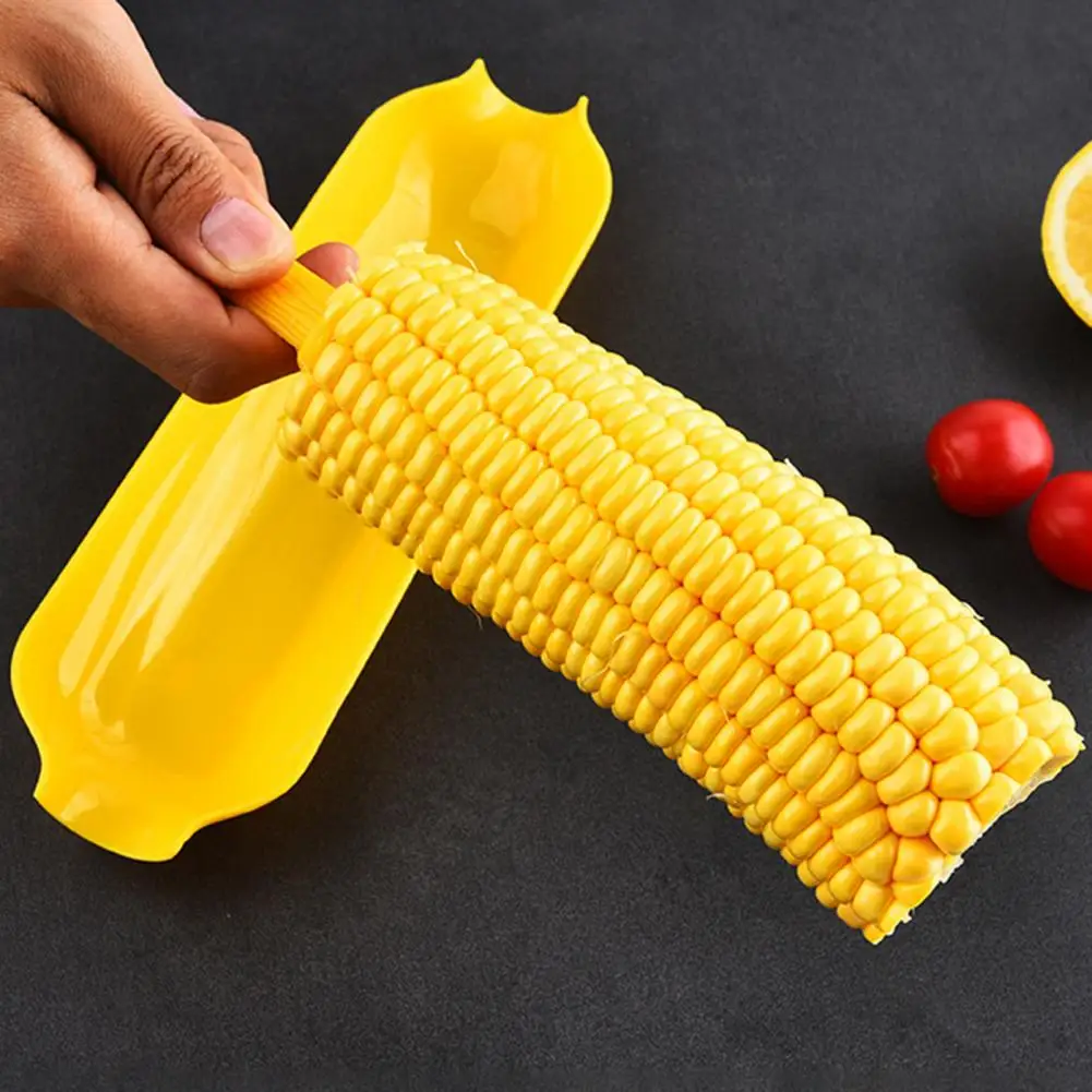 12pcs Jumbo Corn On the Cob holders Set Stainless steel Corn Skewers Prongs Hot Dog Meat Forks BBQ Dish Plate Fork BBQ Tool