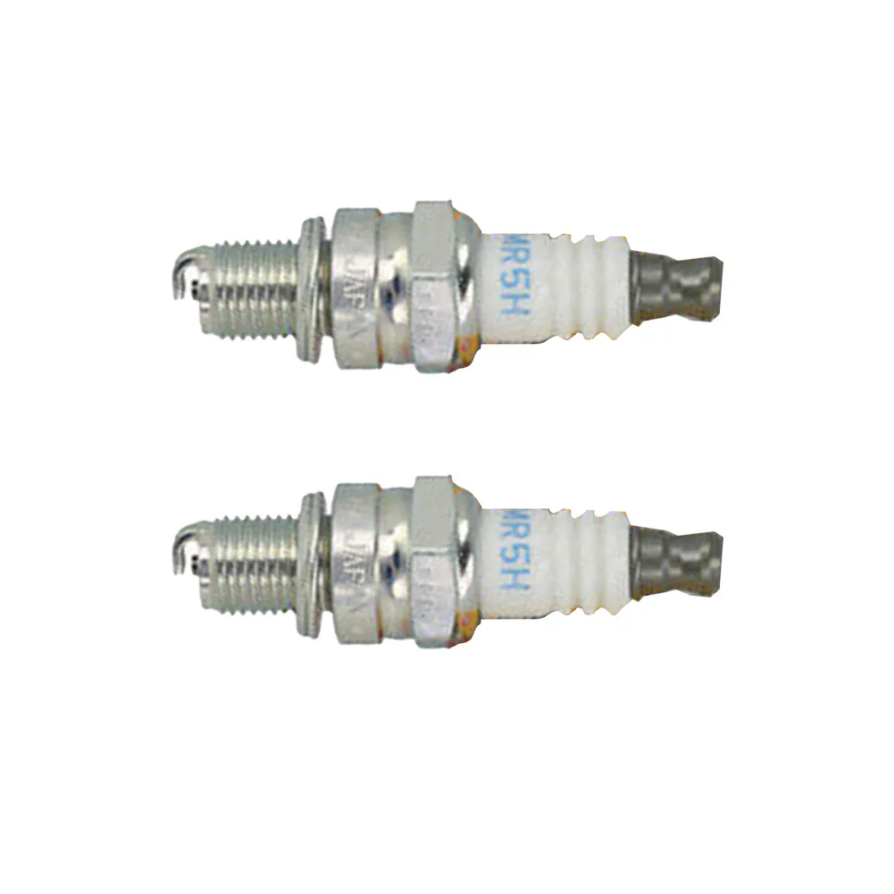 

Lawn Mower Parts Spark Plug Garden Yard Sliver 2pcs/set Delicate Exquisite Highly Match OEM. CMR5H Part No. 61262