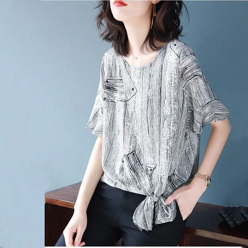 Рисунок 2 - Винтажные шифоновые бандажные блузки