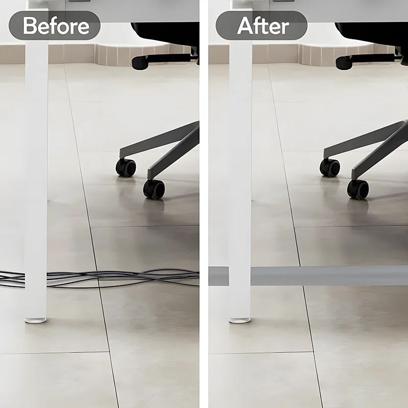Cable Cover Protector PVC Self-Adhesive Wire Protection Strip Wear Resistant Prevent Trip Wall And Floor Organizer For Home