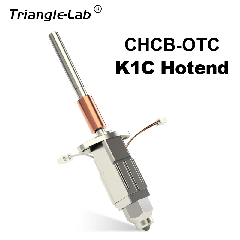 C Trianglelab CHCB-OTC 핫엔드, K1C 3D 프린터 인쇄 CF ABS PLA PETG 용, 고성능 고온, K1C HOTEND 업데이트