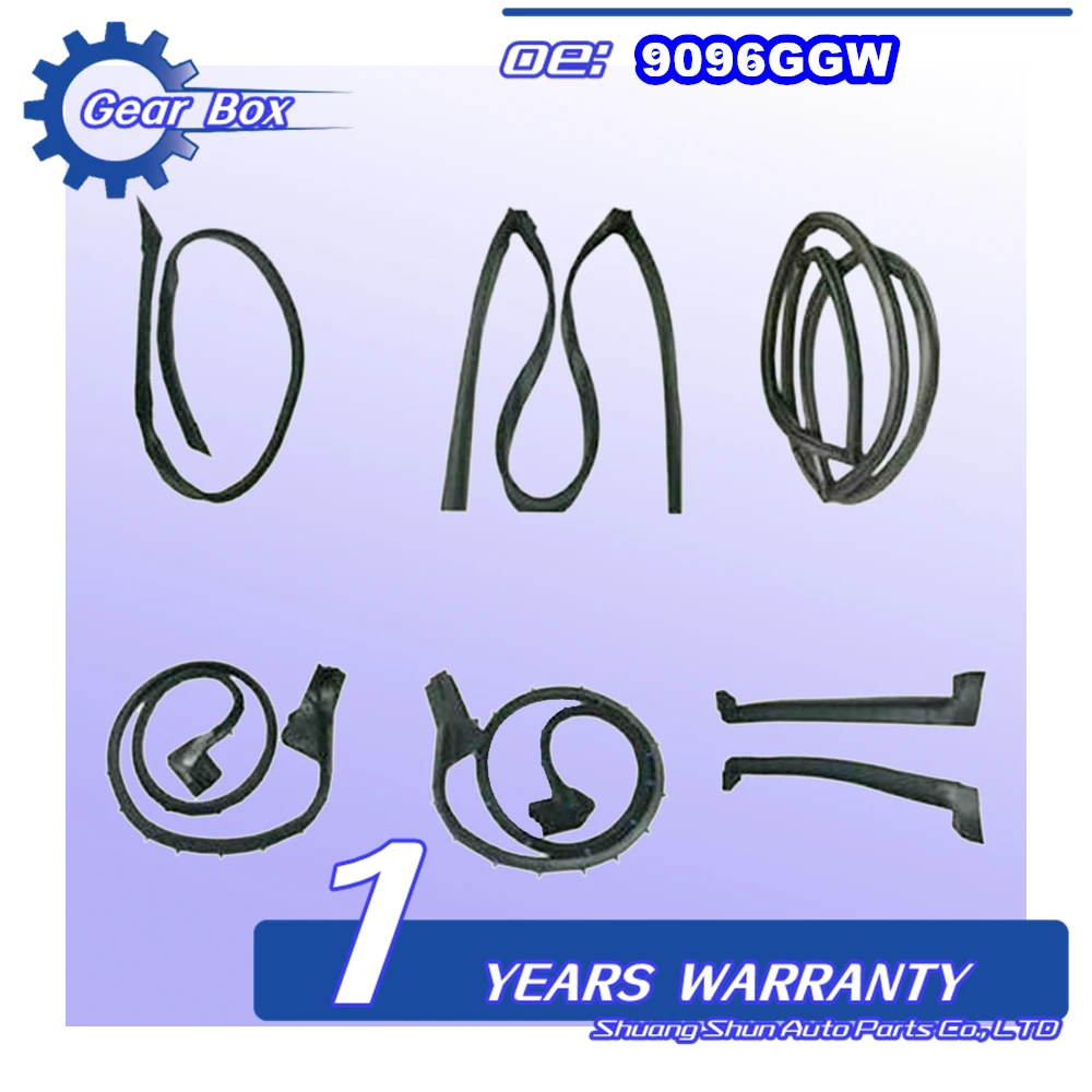 

AP02 For 90-96 Corvette C4 Coupe Full Weatherstrip Kit BRAND NEW Set Weather Strip Seal GM9096GGW 9096GGW