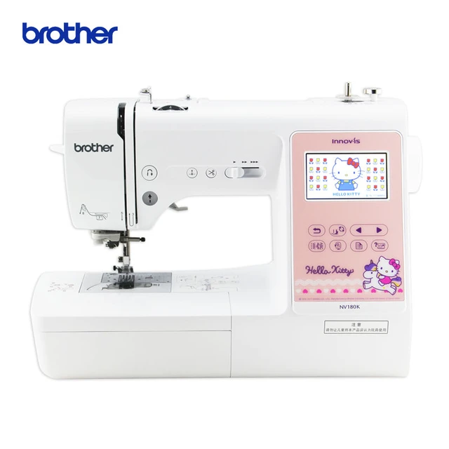 Brother NV180K home zig zag sewing and embroidery machine, Brother