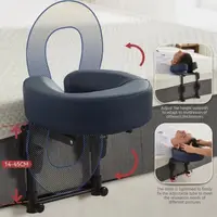 Appuie-tête de massage pliable, réglable en hauteur, portable, avec suspension, support pour les mains et oreiller de soutien facial 6