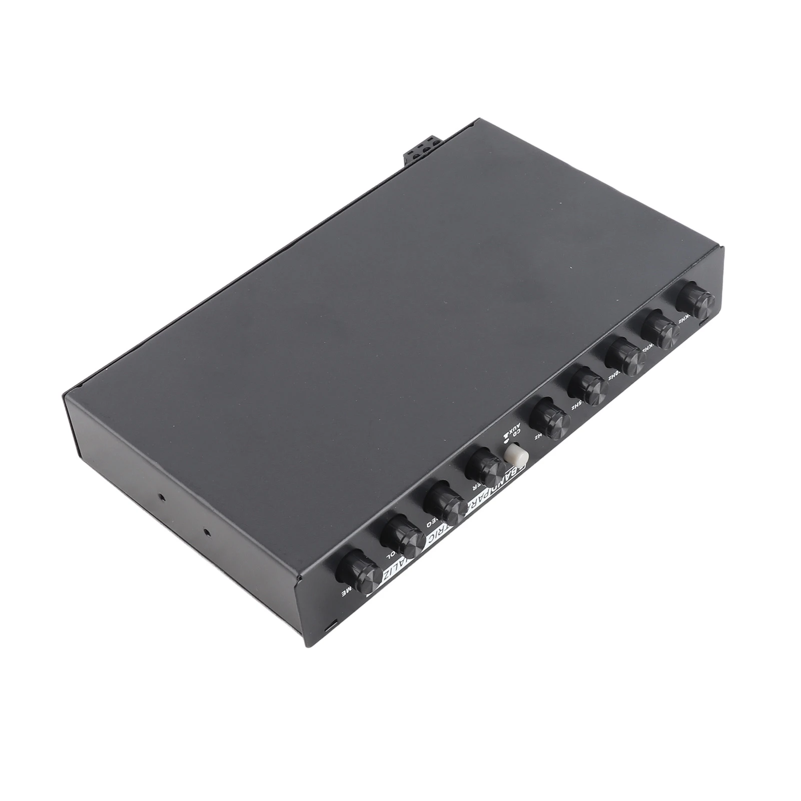 Car Audio Equalizer Adjustable 5 Bands Precise Tuning EQ Tuning Crossover Amplifier Graphic Equalizer