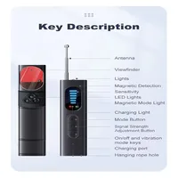 Hacking Gadget Tool Hidden Camera Detection, GPS Tracker Wireless Listening Device Scanner for Hotel Room, Airbnb, Rental House 5