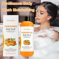 Gel Douche Exfoliant au Kaki 100ml – Hydratant, Nettoyant, Lissant, Anti-Odeurs Corporelles – Produits de Bain 5