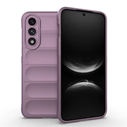 Sleek Silicone Shockproof Phone Case - Durable Liquid Rubber Protector Cover - OnePlus Nord 5 (Purple)