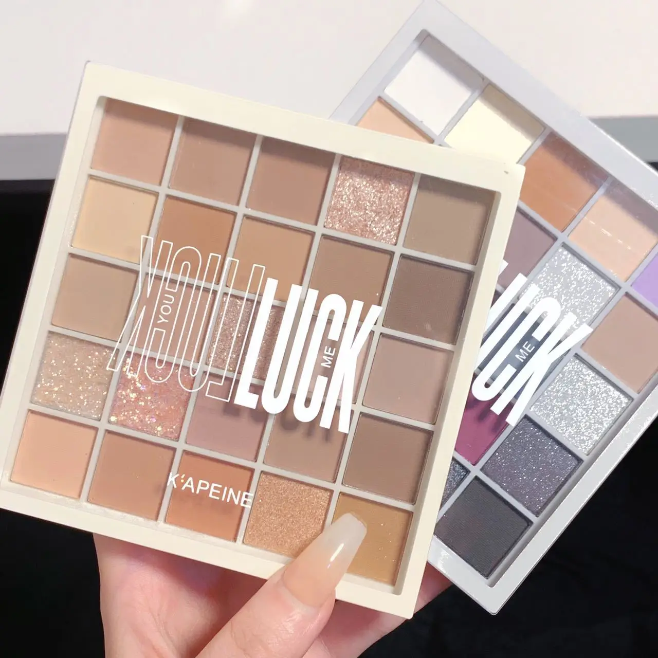Cool Low Saturation Pure Wind 25 Color Eyeshadow Plate 2024 New Pearl Matte Color Ins Affordable Makeup 3