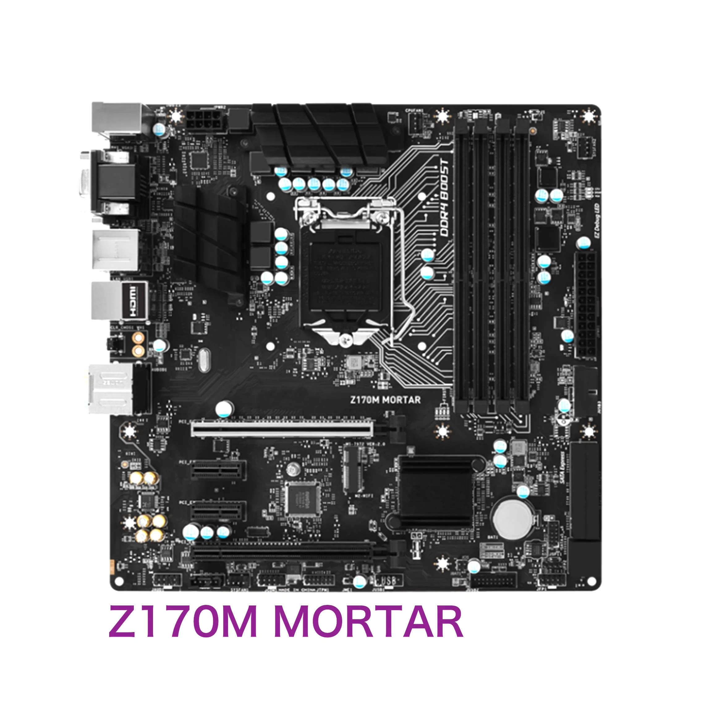 

For MSI Z170M MORTAR Motherboard PCI-E 3.0 1*SATA Express 6*SATA III LGA 1151 DDR4 Z170 Mainboard 100% Tested OK Fully Work