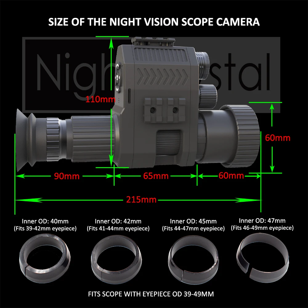 Night Vision Scope Hunting Camera System with DVR hunting trail camera trail camera