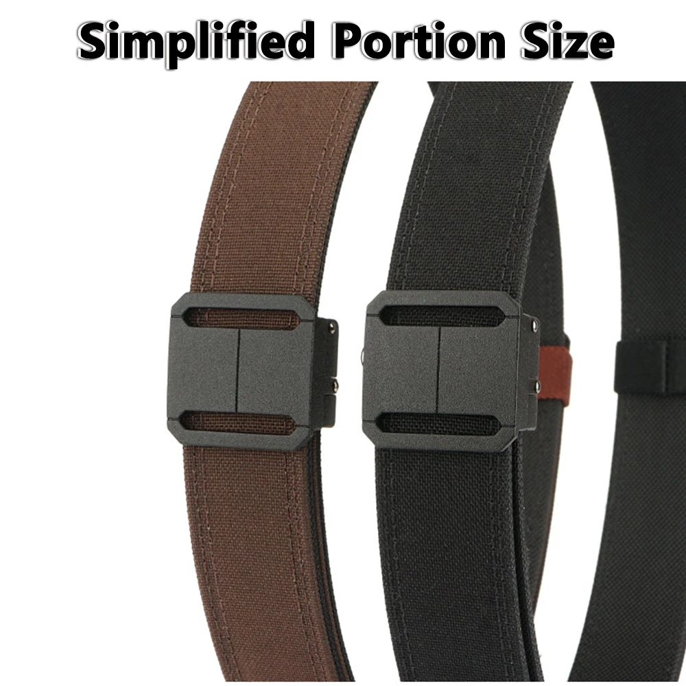 TUSHI Offizieller Original Herren Militärgürtel 1100D Dickes Nylon mit Automatikschnalle IPSC Waffengürtel Casual Gürtel für Männer – Detail 5