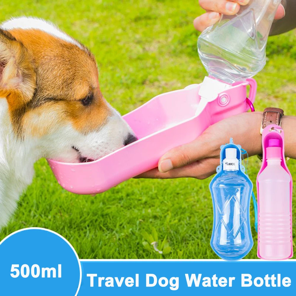 Dog Water Bottle 250ML/5000ML Portable Dispenser Travel Water Bottle