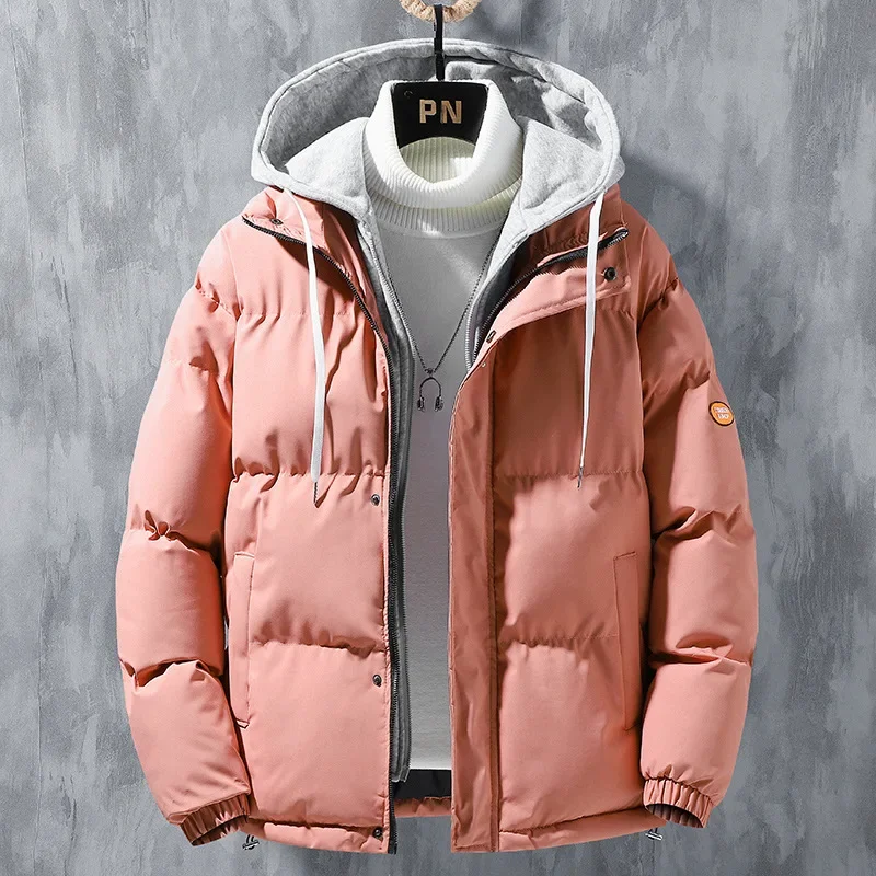 Men's Jacket Trench Coat Men's Jacket Fashion Parka Autumn and Winter Coat Men's Casual Jacket Warm Windproof Men's Casual