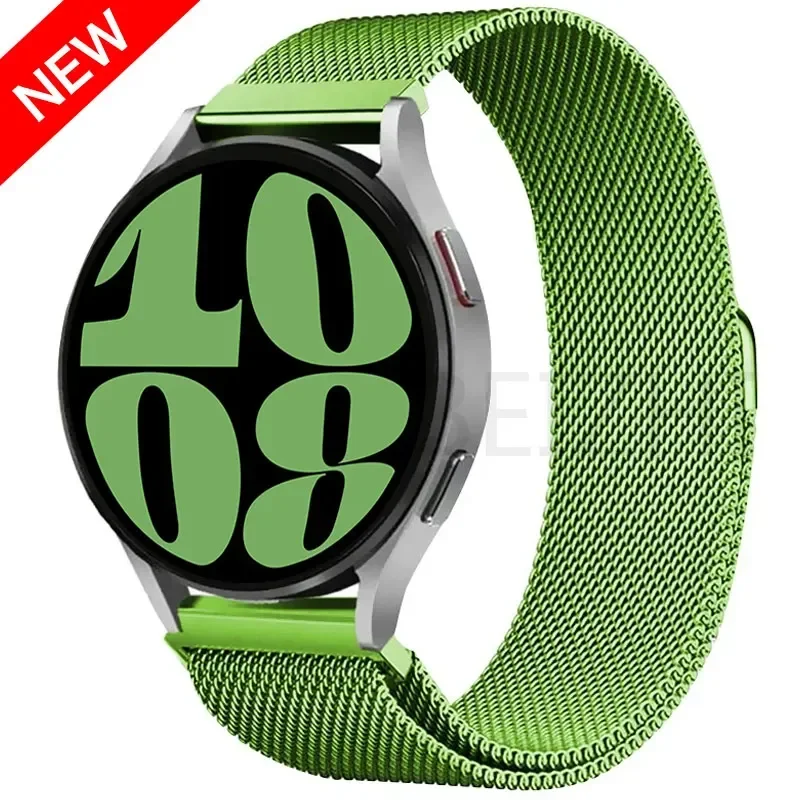 Milanese Loop Metal Magnetic Bracelet, 20mm 22mm Watch Strap