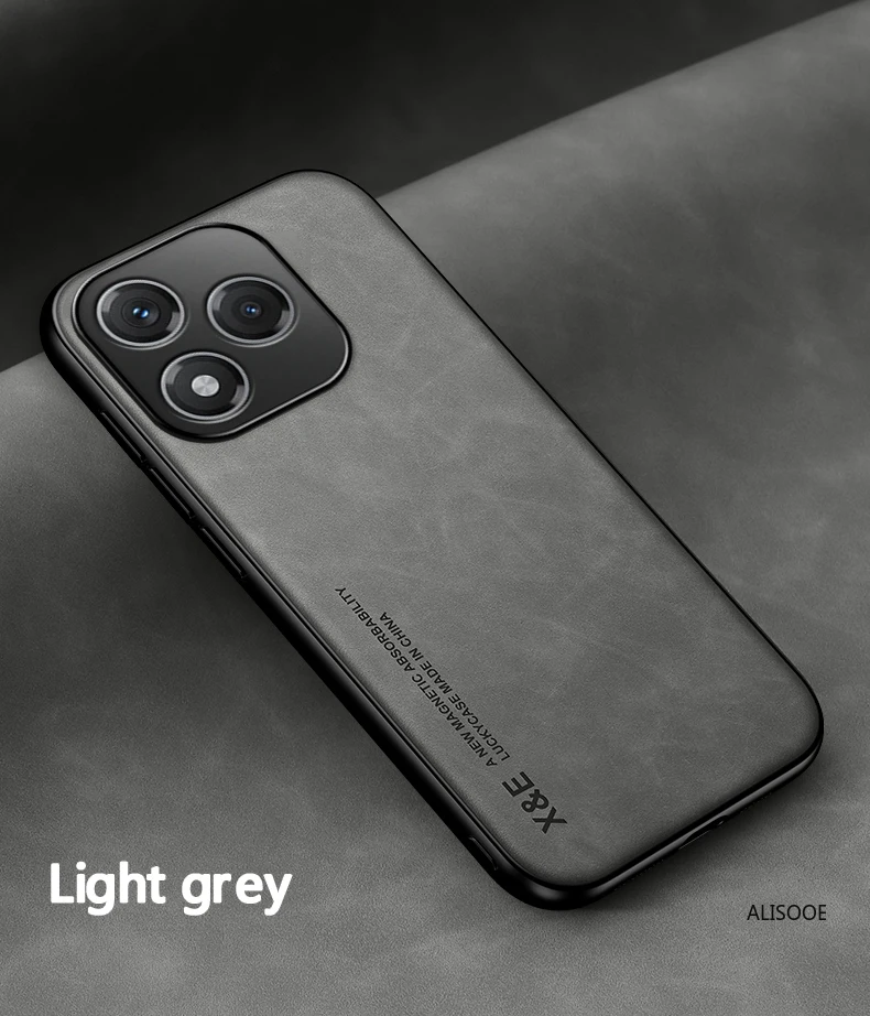 Sleek Fashion Leather Ultra-Thin Magnetic Phone Cover