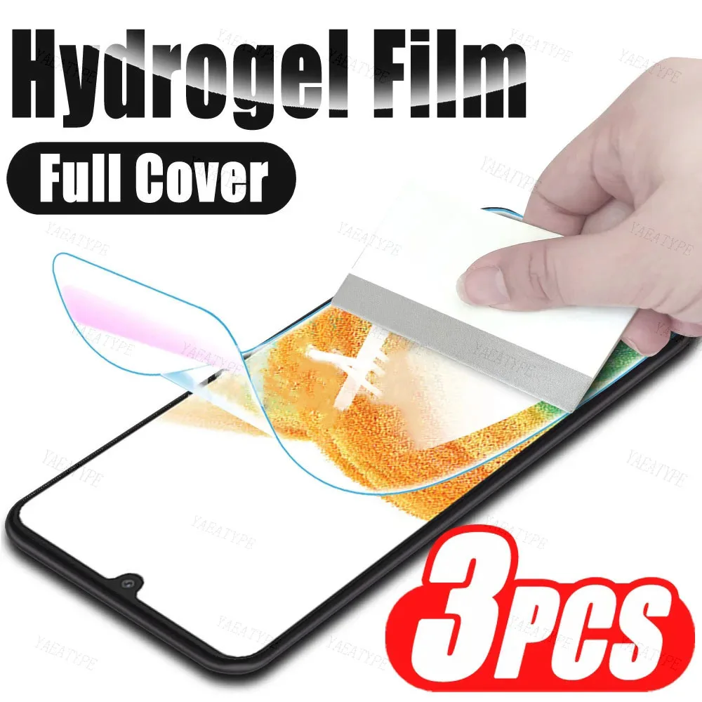 

3Pcs Full Cover Hydrogel Film For Samsung Galaxy A03 A13 A23 A33 A53 A22 A32 A52 A72 A73 A51 A71 A21S A50 A70 Screen Protector