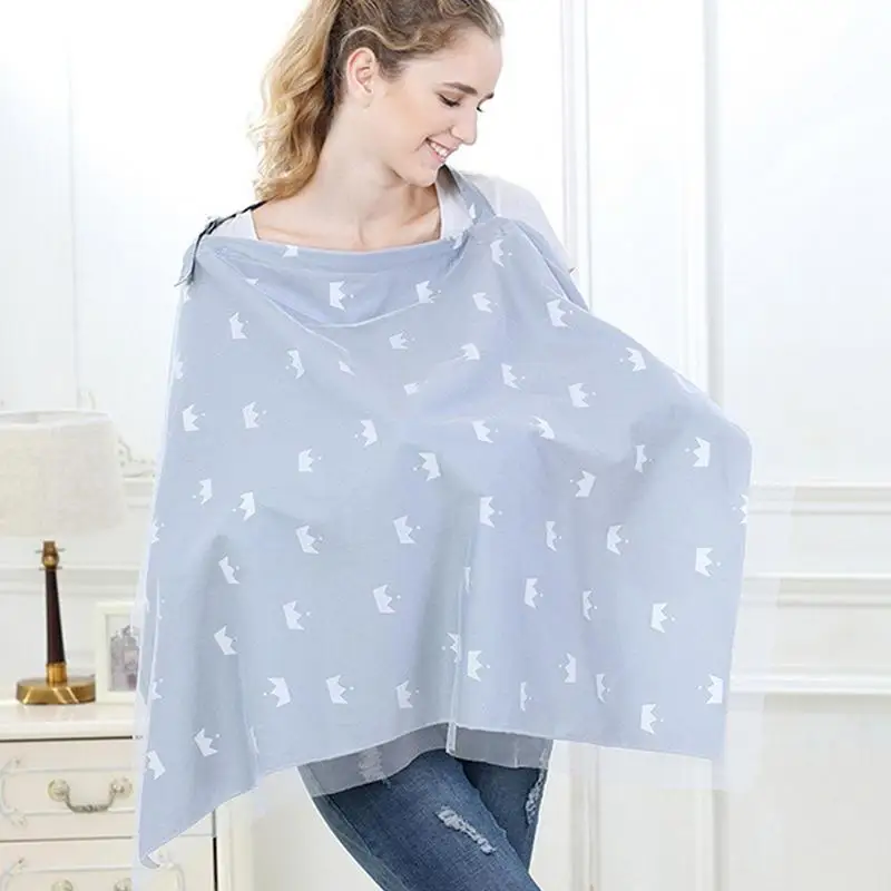 Nursing Cover Breastfeeding Nursing Towel Baby Feeding Scarf Outing Breastfeeding Towels Mom Wears Cover