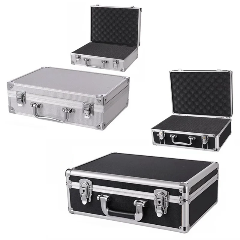 Portable Aluminum Tool Box Safety Equipment Toolbox Instrument Box