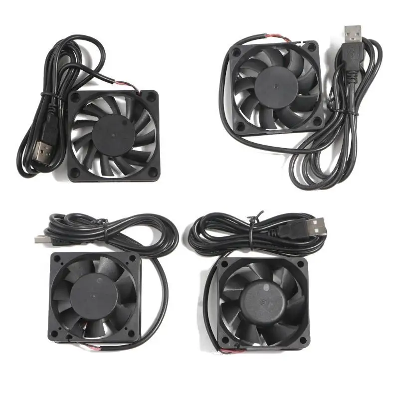 31BA 1 Pack 60 mm USB-Lüfter 5 V bürstenlose Gleichstrom-Lüfter für PC-Computergehäuse-Kühler zur Kühlerbelüftung – Detail 1