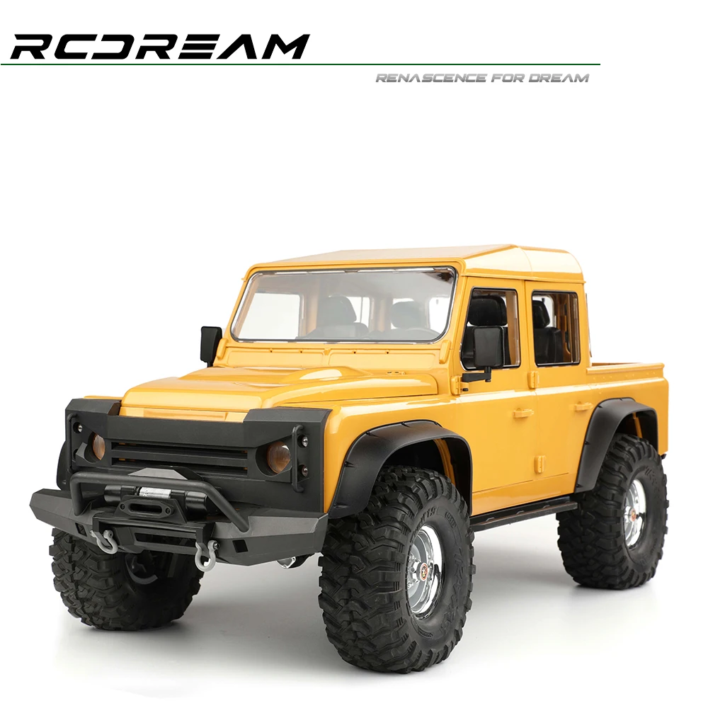 Pickup Truck Shell 4 Türen 313mm Radstand für 1/10 RC Crawler Auto