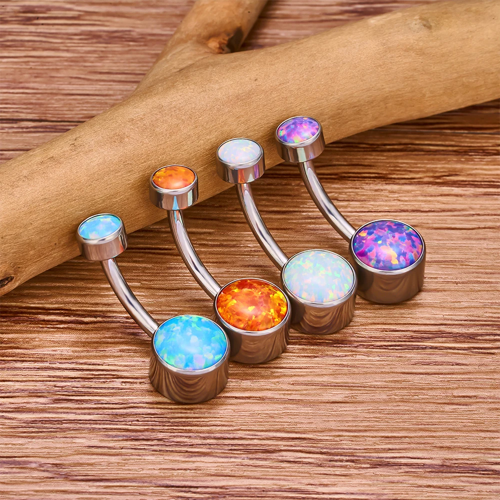 G23 Titanium Sexy Belly Button Piercing 14G Internal Thread Navel Piercing Mirror Polished Body Jewelry piercing jewelry belly button piercings body piercing jewelry body jewelry
