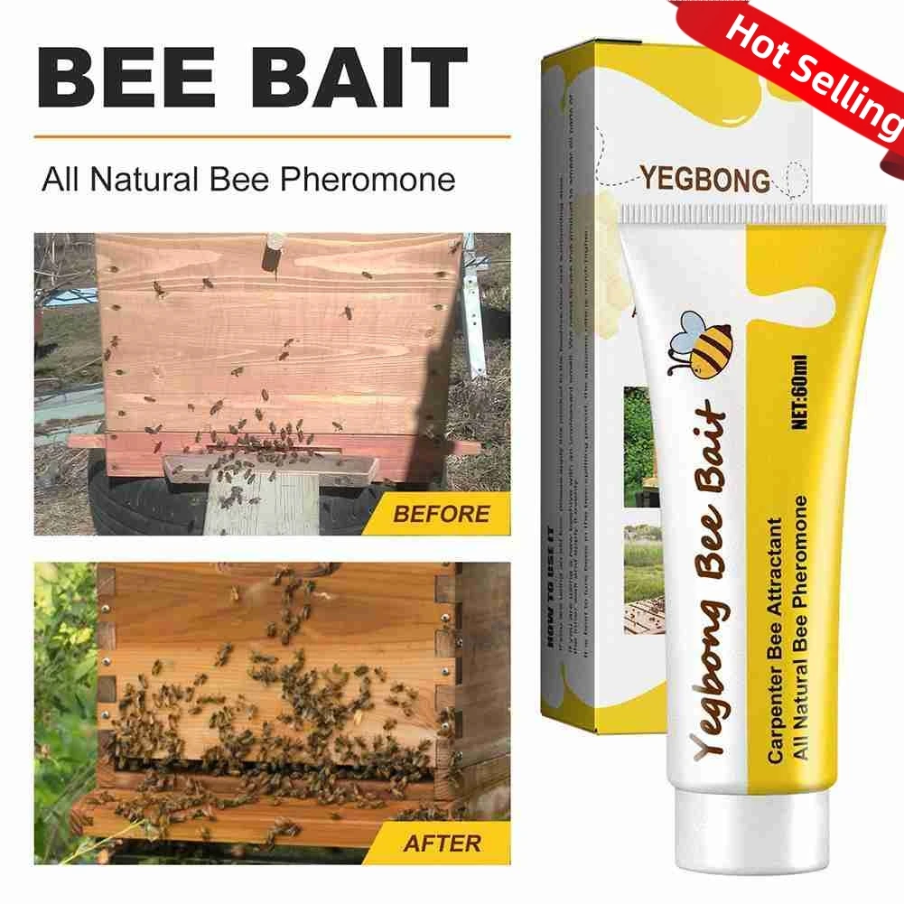60ml Bee Attractant Beekeeping Tool Outdoor Wild Bees Catcher Catching Bee Hive Swarm Liquid Useful Practical For Beekeeper F3t2 beekeeping tools beekeeping accessories