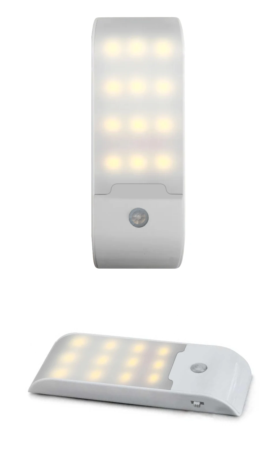 PIR Sensor LED Induction Night Light Rechargeable Closet Lights Magnetic Cabinet Lamp For Bedroom Corridor Stairs Bathroom