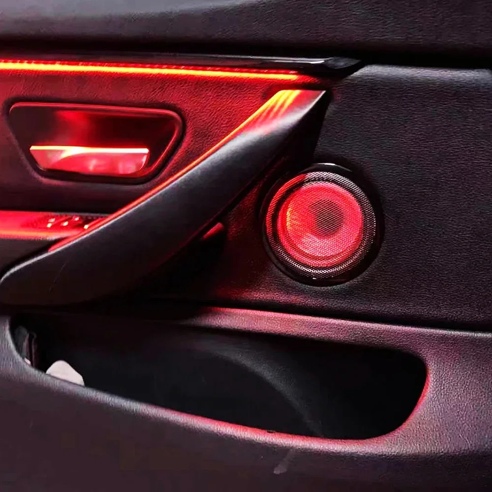 

Car Door Audio Luminous Speaker Cover Led for Bmw F30 F32 F31 F34 3 4 Series Car Speakers Case with Ambient Light Decoration