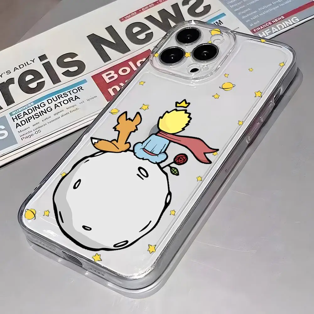 Little Prince Transparent Phone Case Cover