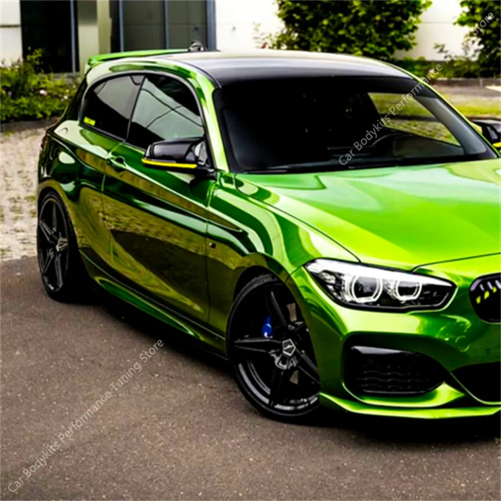 BMW F20 F21 2pcs M 스타일 광택 블랙 자동차 후면보기 미러 커버 캡 트림 쉘 프레임 118i 120i 120d 125i 125d M135i M140i