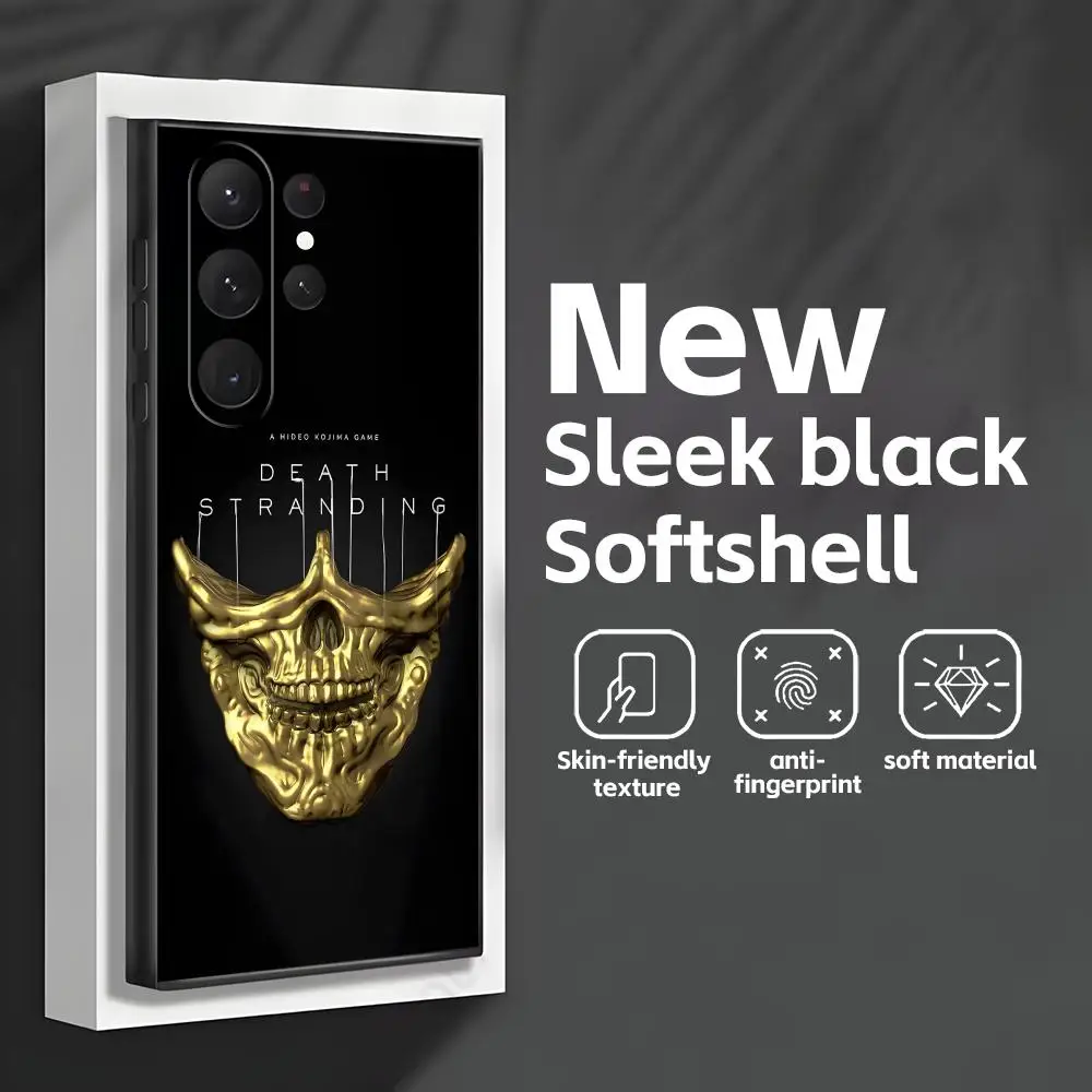 Soft Black Phone Case Inspired by HOT GAME Death Stranding