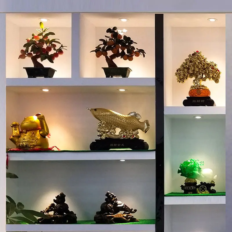 【30mm 구멍】 매립형 미니 스포트라이트 실내 1w3w LED 천장 조명 110볼트 220V 드라이버 세트가 포함된 깊은 눈부심 방지 소형 통