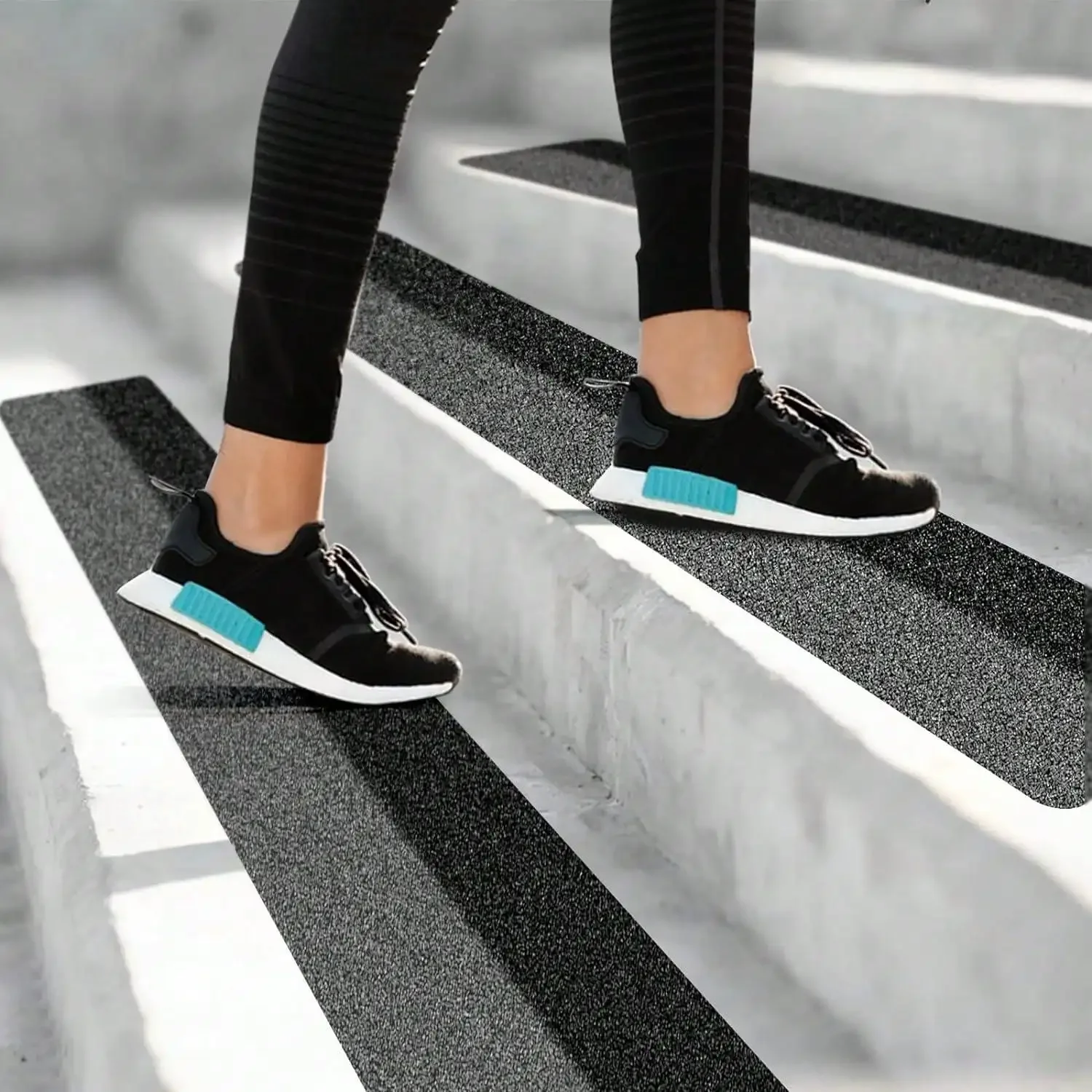 1pcs Non Slip Outdoor Stair Treads Non Skid Heavy Duty Traction Adhesive Step Stripes Staircase Skateborad and Deck vinyl stair nosing anti slip floor tape