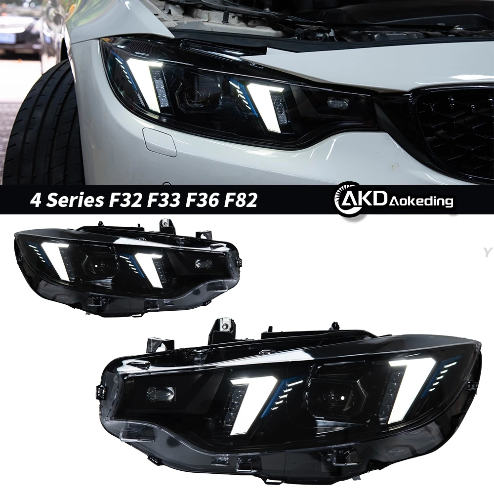 Auto Parts For BMW F32 Headlights 2013-2019 4 Series F33 F36 M4 latest ...