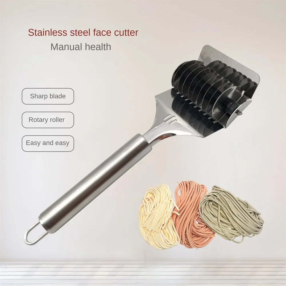 Kitchen Vanilla Noodle Cutter Stainless Steel Manual Noodle Cutting Device Chive Cutting All-steel Kitchen Makers
