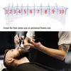 Transparent Clipper Guard Holder Durable Rectangular Barber Shop Hair Clipper Storage Box Universal Clipper Comb Case 2