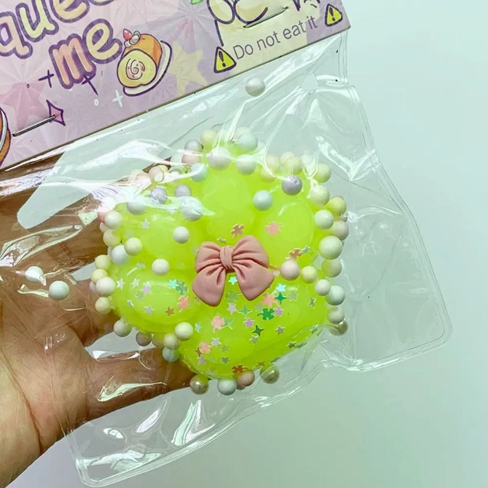 Funny Soft Squeeze Cat Paw Toys Cute Luminous Decompressing and Pinching Toys Sticky Kids Birthday Gifts 5