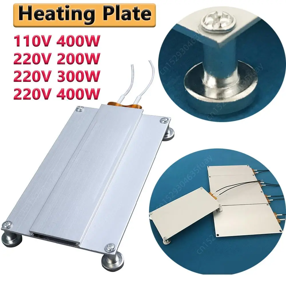 400W PTC Heating Plate Chip BGA Soldering Ball Split Aluminum LED Remover Welding Station Demolition BoardTool 110/220V 200/300W soldering station soldering tool welding tool desoldering station