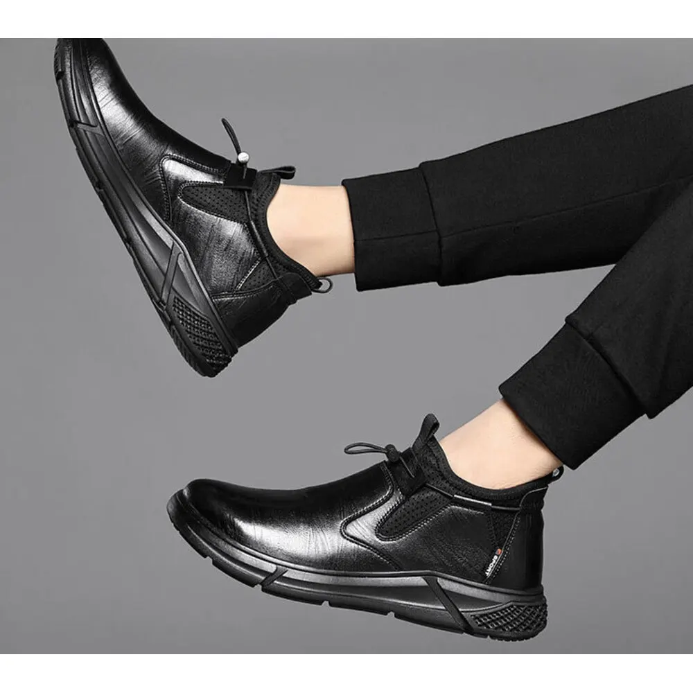 Hommes bottes désert bottes daim Punk talon aiguille plat bout pointu bout rond boucle à lacets événements formels chaussures bottes_voghion.com