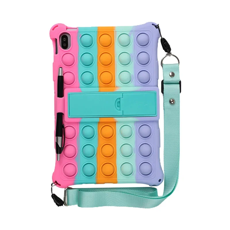 Durable Soft Silicone Protective Stand Case for 10.4 Tablets - Kids Edition