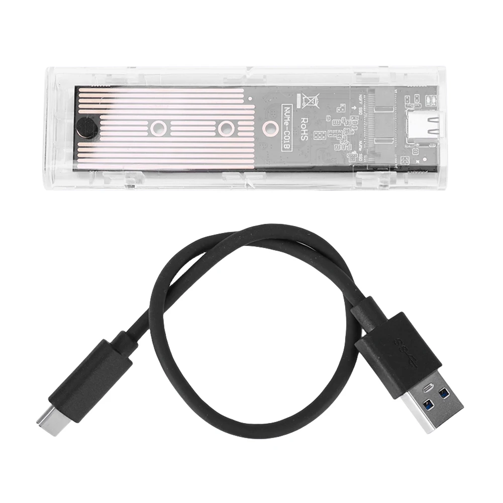 M.2 NVME PCIe NGFF SATA   Ŭ SSD ̽, ָ Ʈ ũ ڽ, B, M Ű, B + M Ű, 2230, 2242, 2260, 2280mm SSD, 10Gbps