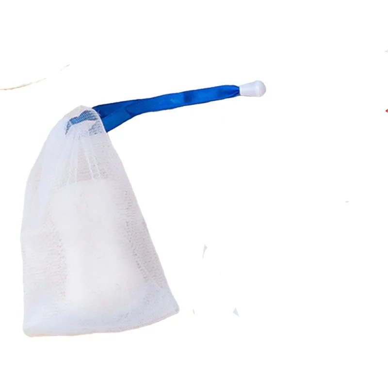 Reusable Bubble soap bag Removal Pimple Pores Acne Mesh Produce Bags Washable Eco Friendly Bags for Grocery Shopping Storage