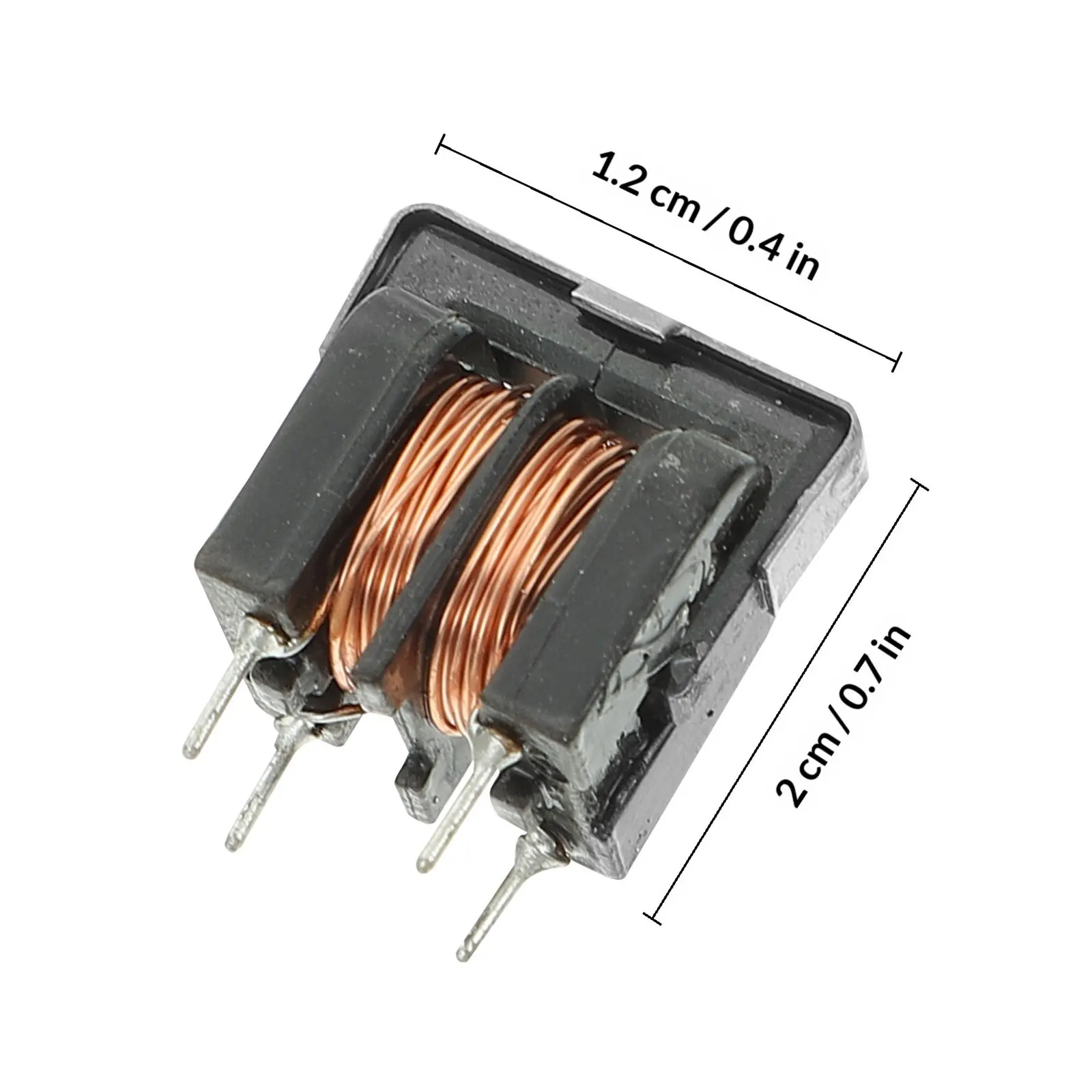 10Pcs 공통 모드 인덕터 필터 Uu9.8 7x8mm 5Mh 헤비 듀티 저저항 고신뢰성 Emi 억제 전원 공급 장치
