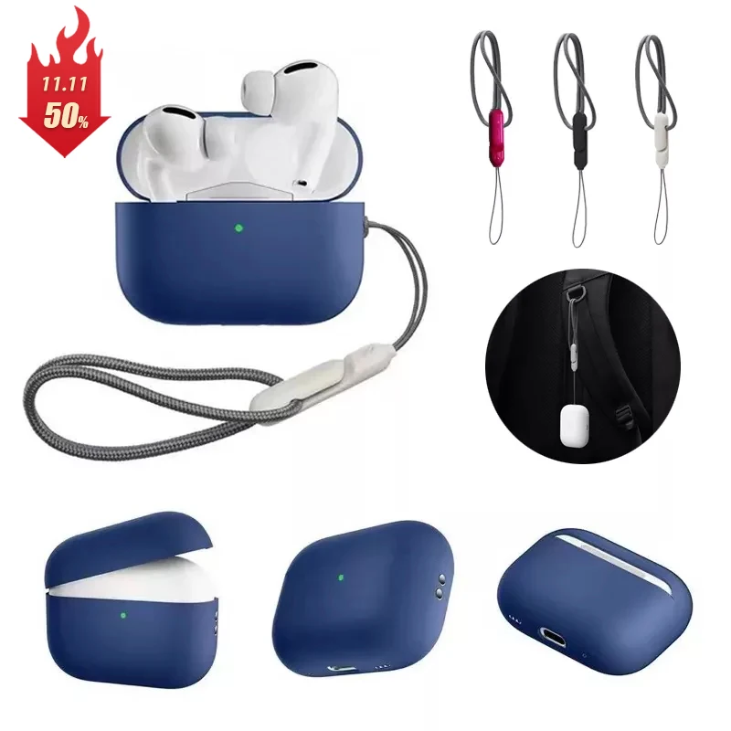 Original 11 Airpods Pro 2 Lanyard Case Incase Anti Lost Strap for