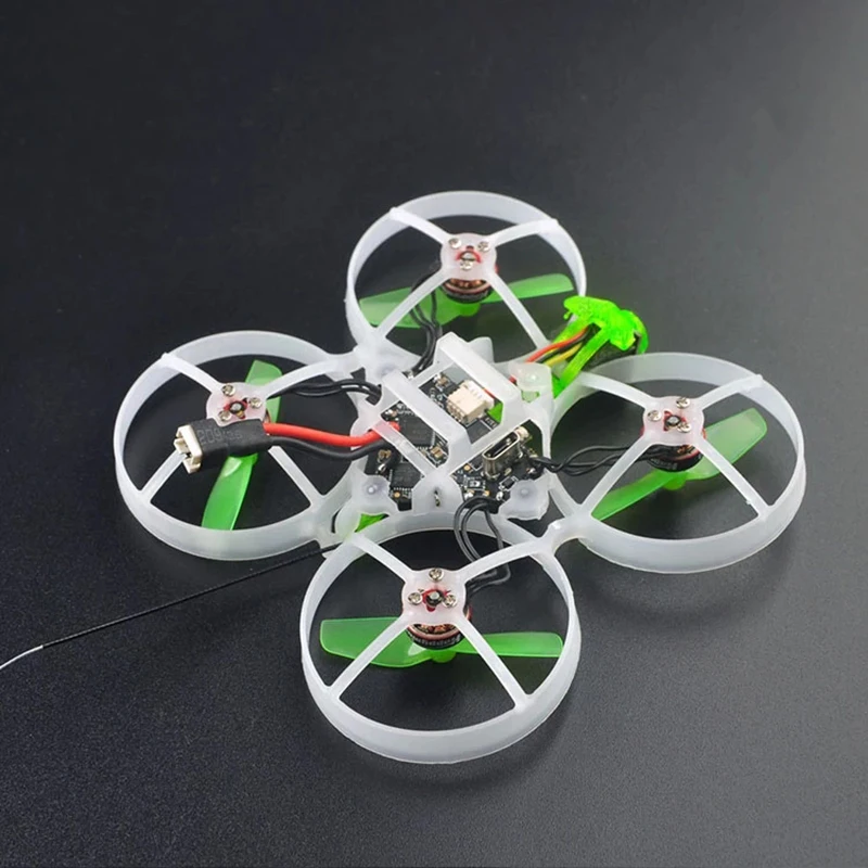 4PCS Happymodel Moblite7 Mobula7 75mm V4 Update version whoop Frame Kit more durable /low position FC mounted /no block USB. thumbnail 5