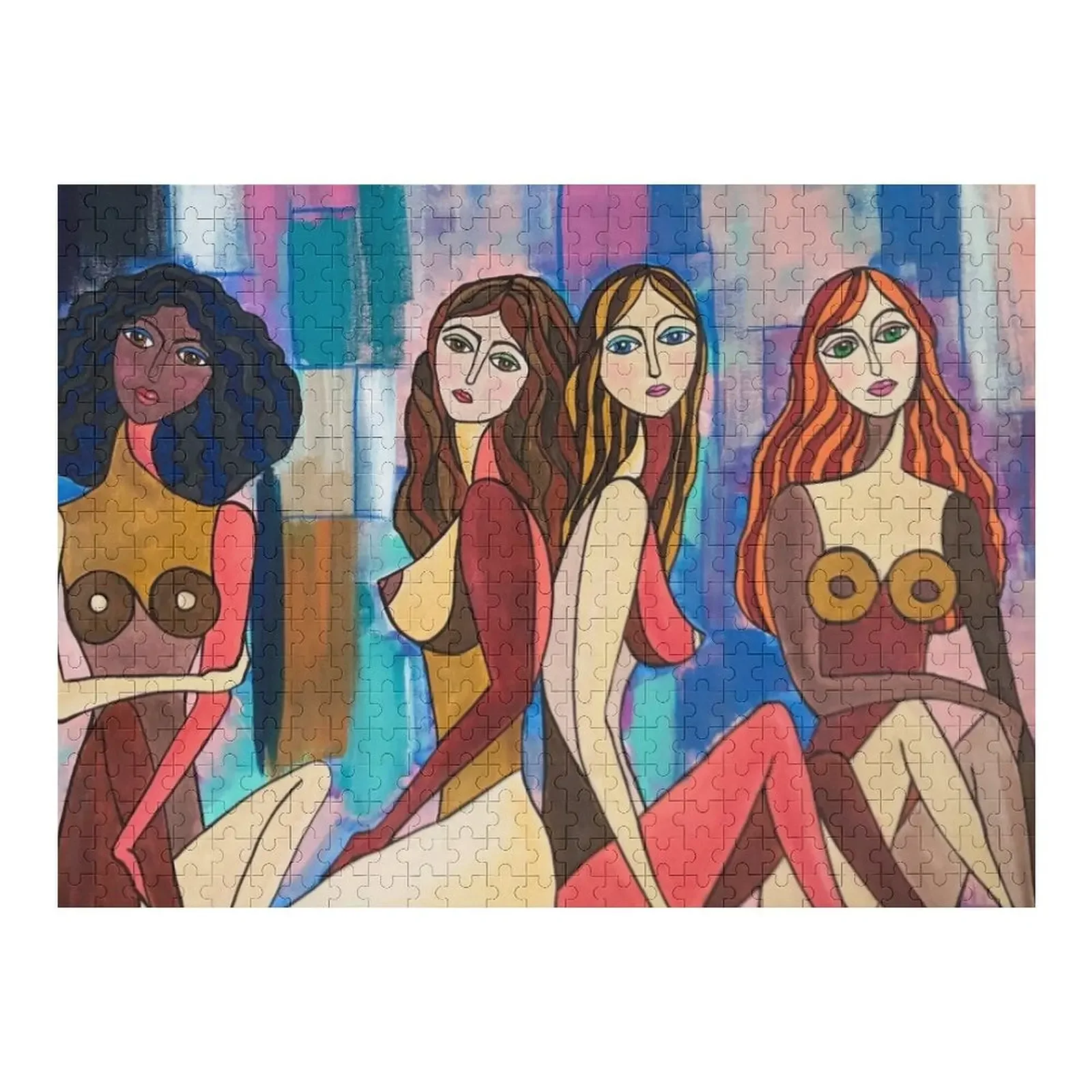 

Girlfriends Jigsaw Puzzle Custom Wooden Gift Personalized Kids Gifts Puzzle