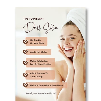 맞춤형 전단지 비즈니스 광고용 종이 포스터, 네일 속눈썹, 눈썹 헤어, 뷰티 스파 보스, 나만의 디자인, 12 개