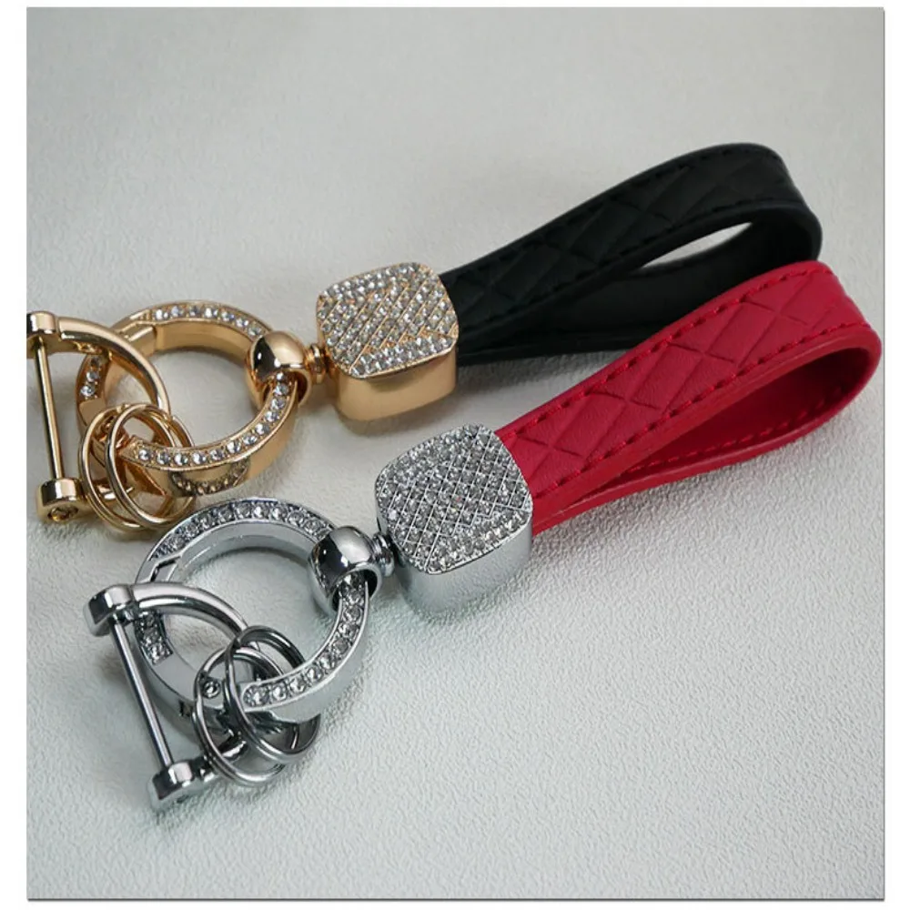 8 stuks sleutelhanger lederen band sleutelband leer gevlochten sleutelhanger auto sleutelhanger hanger meerkleurig